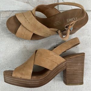Toms Size 7 Sandals